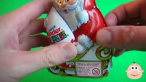 Kinder Surprise Eggs New Special Edition Large Chocolate Santa Christmas Toys Opening