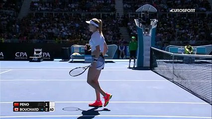 Avustralya Açık 2017: Shuai Peng - Eugenie Bouchard (Özet)