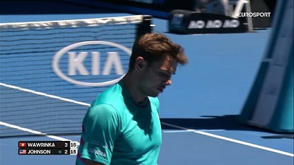 Avustralya Açık 2017: Stan Wawrinka - Steve Johnson (Özet)