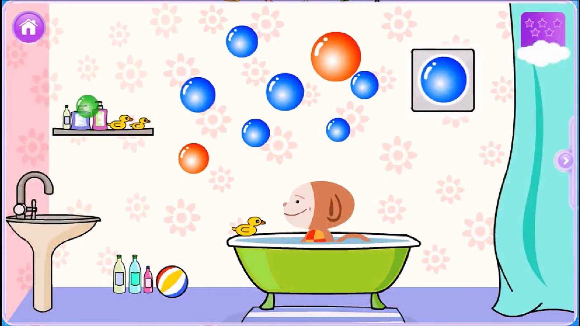 ⁣Learning Colors with Bubbles - Baby educational Videos for Kids - Toddler Education
