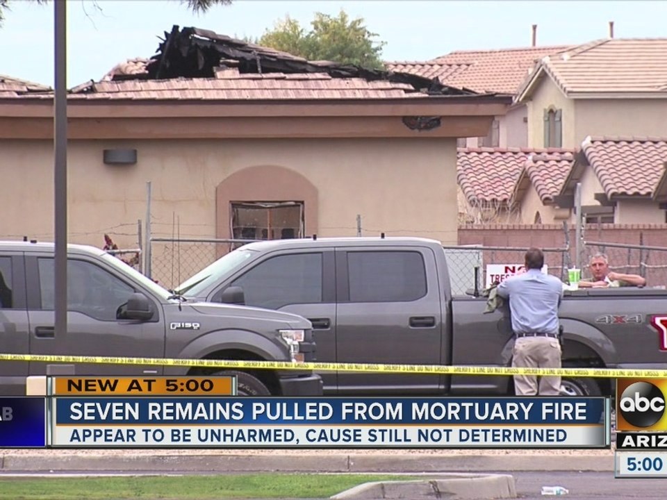 Seven remains pulled from Chandler mortuary fire earlier in January