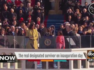 A look at the real designated survivor on inauguration day