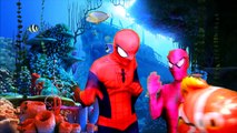Spiderman & Frozen Elsa Eat Giant Oreo w/ Spidergirl, Maleficent, Superman, Joker - Fun Superhero