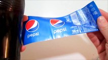 Como hacer una botella de Pepsi comestible! Postre de gelatina