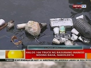 BT: Mga nagkalat na basura, balakid sa paghigop ng baha noong bagyo at Habagat