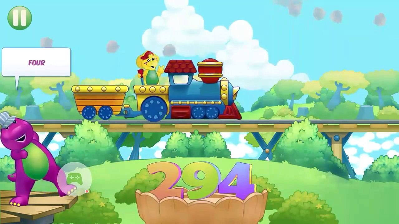 Kids learning numbers with Barney fun &easy learning