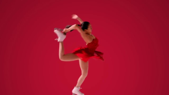 【浅田真央 CM】ロッテ　ガーナ「真っ赤って、ときめき。浅田真央スケート」篇　１５秒