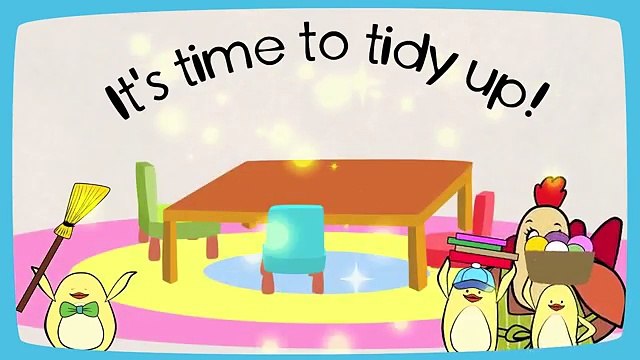 Clean Up Song | Tidy Up Song | The Singing Walrus