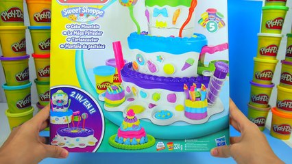 BIG Play Doh Birthday Cake Mountain Play Dough CupCake Playset Nursery Rhymes Songs Children & Kids