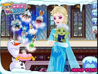 ELSA FROZEN Y SU BEBE ZOMBIE! - ELSAS ZOMBIE BABY! - BEBÊ DE ZUMBI DE ELSA!