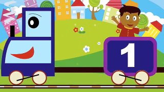 The Number Train - Learning numbers in English for Kids