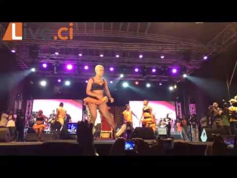 Concert Serges Beynaud / La petite Zota, Annick Choco et les autres danseurs en demo