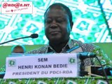 Congrès extraordinaire du PDCI-RDA : discours de clôture du président Bédié