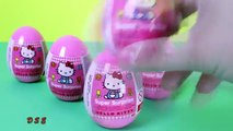 HELLO KITTY SUPER SURPRISE TOYS World Best Super Surprise Eggs HK Funny Toys Huevos Sorpresa ハローキティ