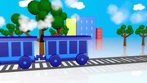Trains for Childrens Kids, Baby for Learning Colors with Colorful Trains - Learning Colors Video