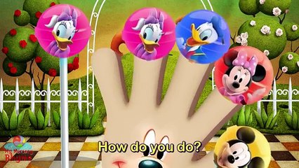 Mickey Mouse Lollipop Finger Family Nursery Rhymes Lyrics and More