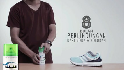 Talas Water Repellent on Shoes