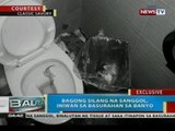 Bagong silang na sanggol, iniwan sa basurahan sa banyo sa Naga City