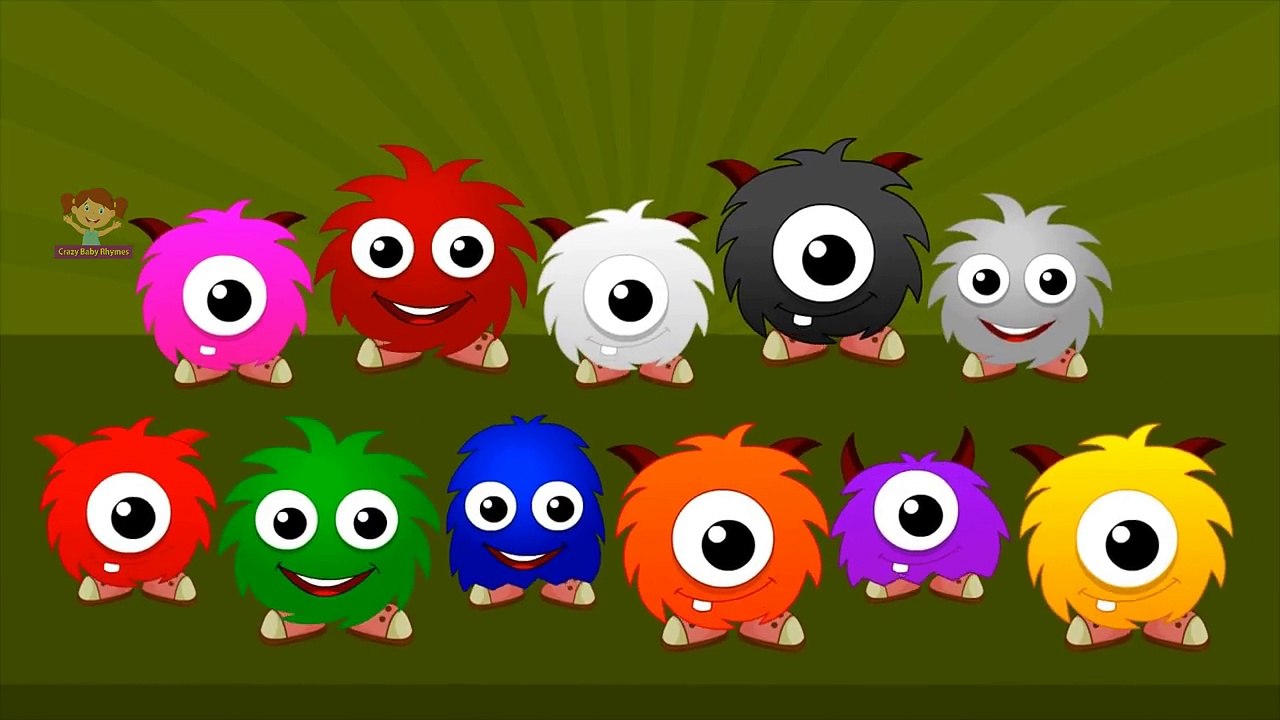 Learn Colors with Monsters Surprise Eggs For Children, Teach Colours, Baby Kids Learning Videos