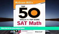 PDF [FREE] DOWNLOAD  McGraw-Hill s Top 50 Skills for a Top Score: SAT Math BOOK ONLINE