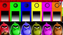 Angry Birds Colors for Children to Learn with Angry Birds,Luntik,Fixiki,Masha and the Bear.