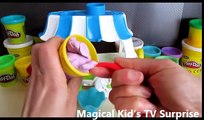 PLAY-DOH Sweet Shoppe Sundae Cart-3D Modeling Fruit Sundae with Ice Cream Video