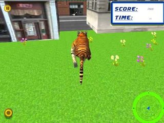 Angry Tiger City Revenge iOS Gameplay