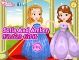 Sofia And Amber Flower Girls - Sofia The First Games