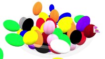 Учим цвета цвета с 3D радуги яйца шалость для малышей детей дети весело обучения