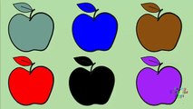 Learning Colors for Kids | Teach Colours | Apple Colors for Kids Children Babies to Learn