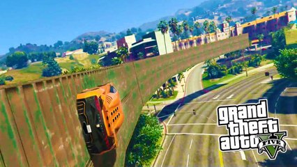 EPIC TRIPLE WALLRIDE! (GTA 5 Funny Moments)