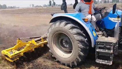 preet 9049  90 hp tractor 21 cultivator must watch !!!!!!!!!!!!