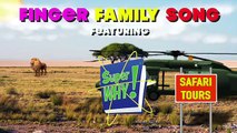 Safari Wild Life Finger Family Song with Super Why Adventure