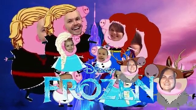 Мисс Кэти и мистер Макс Семья пальчиков Свинка Пеппа Холодное сердце Фрозен Анна Эльза на русском