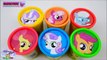 My Little Pony Learning Colors Play Doh Cans MLP Episode 3 Surprise Egg and Toy Collector SETC
