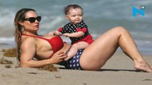 Coco Austin’s bikini fails to contain her ample assets