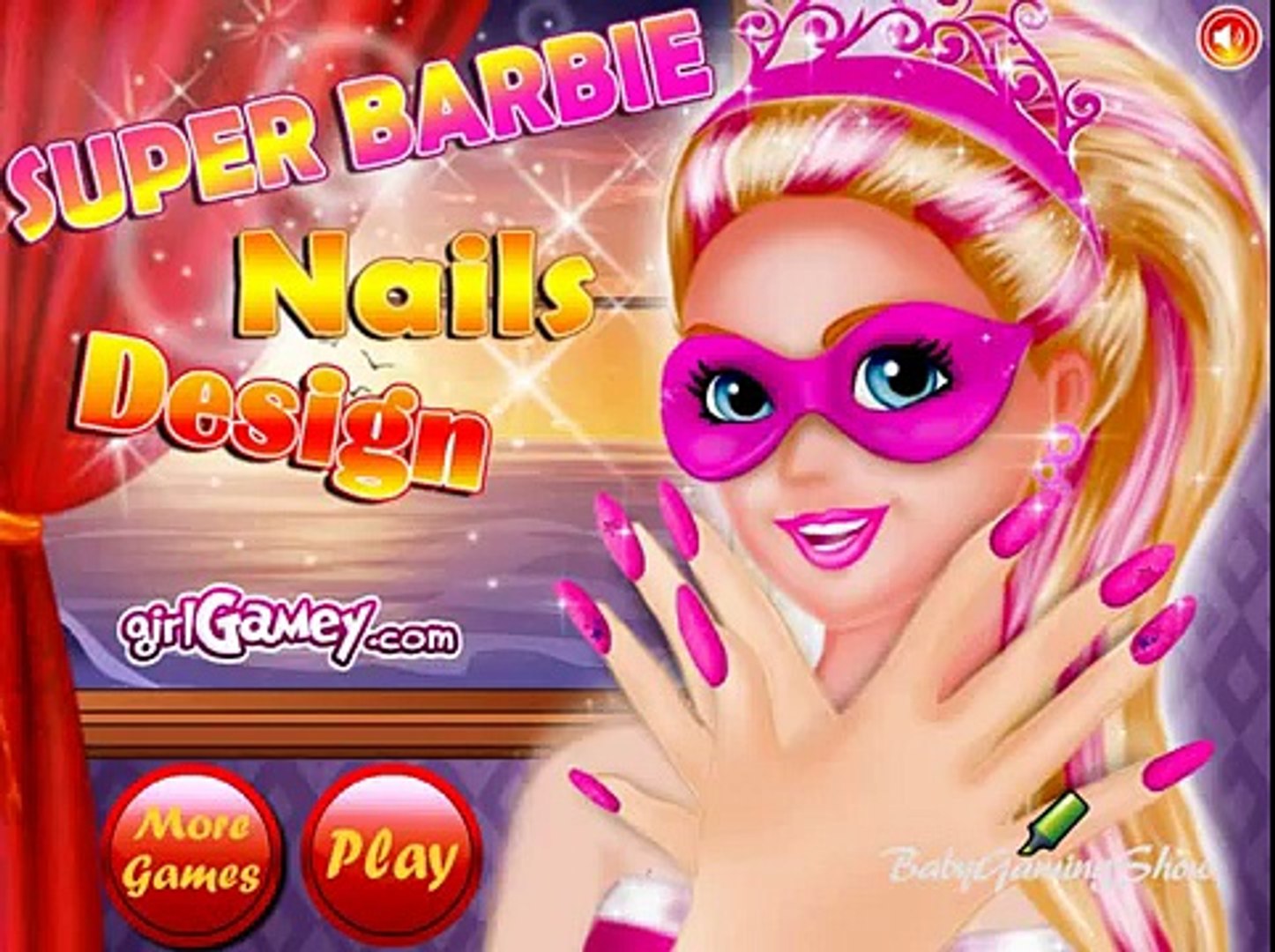 barbie nails games