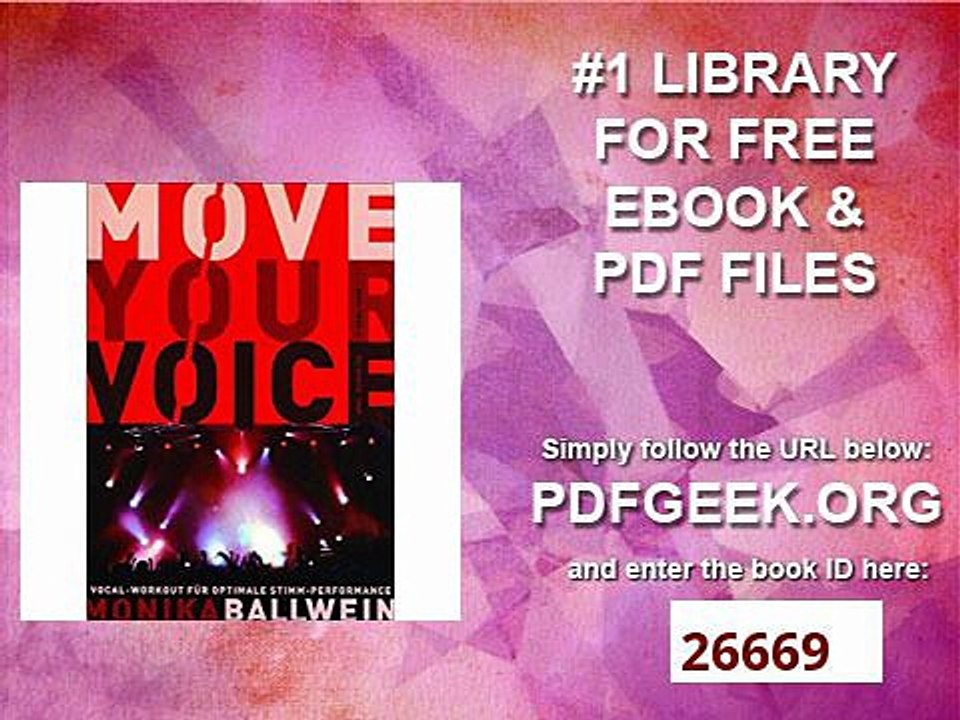 Move your Voice. Vocal-Workout für optimale Stimm-Performance - mit CD!