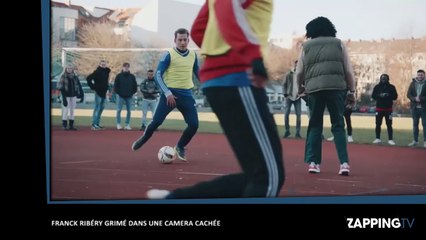 Franck Ribéry déguisé dans une caméra cachée, l’étonnante vidéo