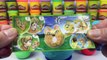 Pocoyo Play Doh Surprise Eggs With Kinder Surprise Chocolate Eggs