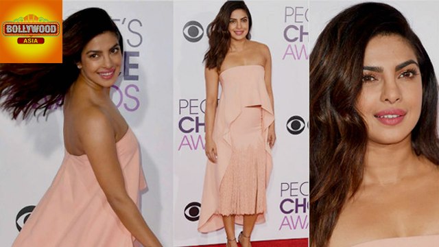 Priyanka Chopra's FLIRTY Look at People's Choice Awards 2017 | Bollywood Asia