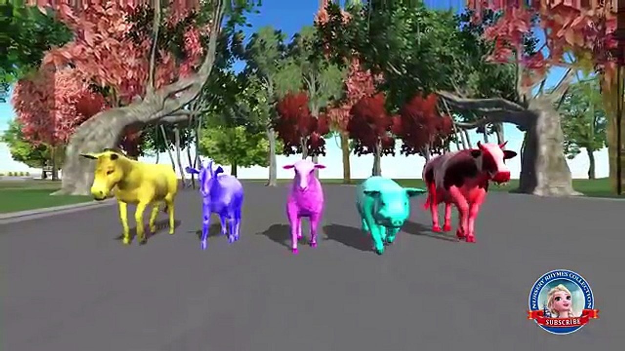 3d animation Colors dinosaurs wild Animals finger family songs for kids Nursery rhymes for Toddlers