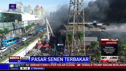 6 Kali Pasar Senen Mengalami Kebakaran Besar