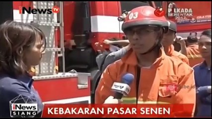 Download Video: Situasi Terkini Kebakaran di Pasar Senen