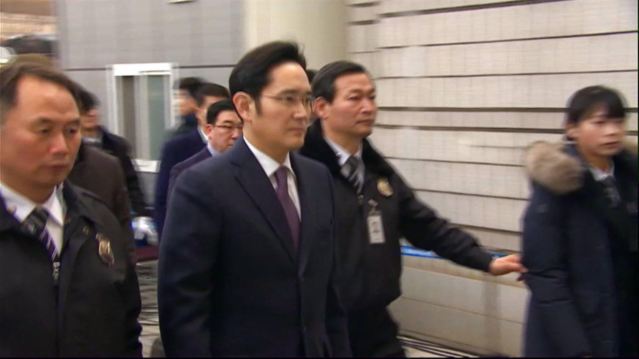 South Korea Court Drops Samsung Heir Arrest Warrant Video Dailymotion