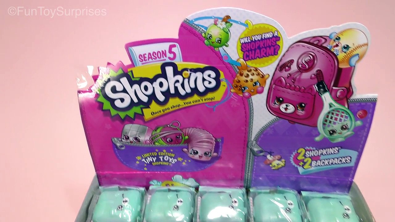 Shopkins Season 5 Mystery Petkin Backpacks Surprise Blind Bags New Toys