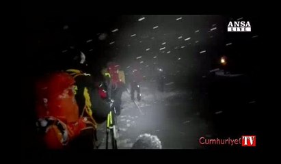 İtalya'da çığ faciası: 30 ölü