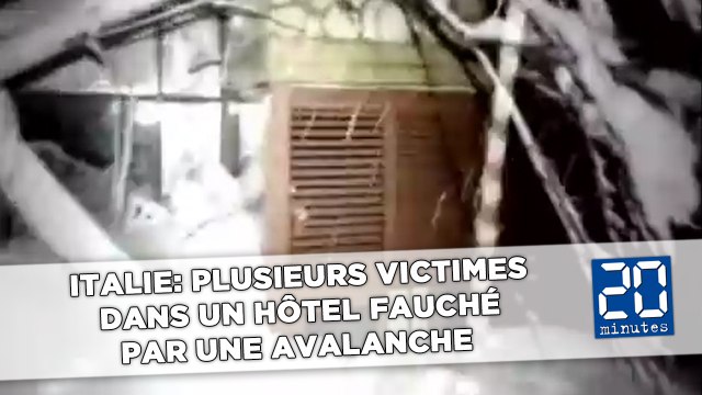 Italie: Plusieurs victimes dans un hôtel fauché par un avalanche