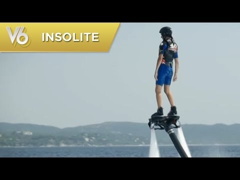 Flyboard pour l'équipe - Les essais insolites de V6