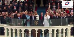 Donald Trump takes the oath of office to become the 45th president of the United States.